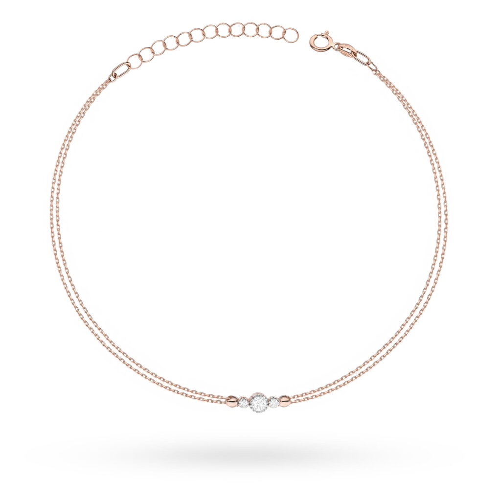 Bransoletka  Diament 0,10ct - widok 1
