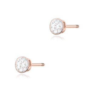 Kolczyki Diament 2 x 0,10ct sztyft zakręcany