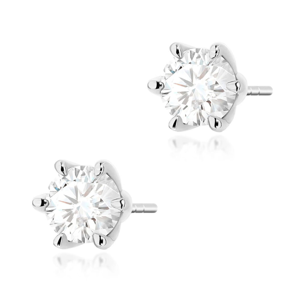 Kolczyki  Diament 2 x 1.00ct - widok 1