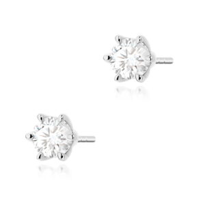 Kolczyki Diament Laboratoryjny 2 x 0.50ct