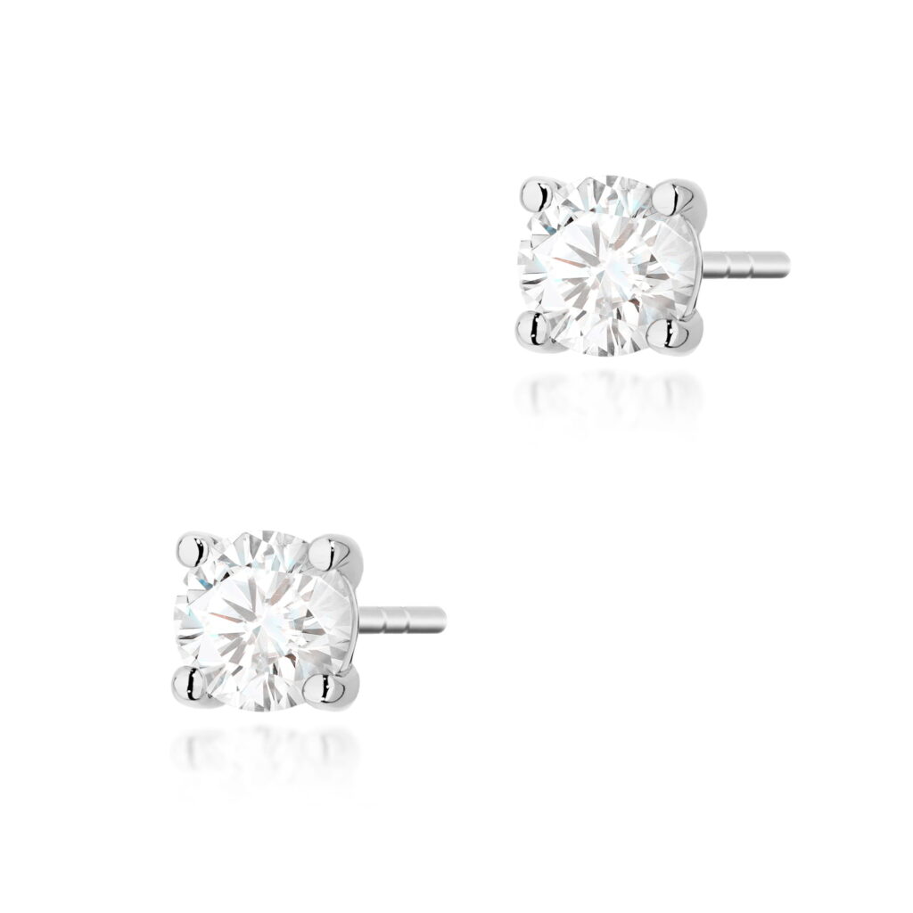 Kolczyki  Diament 2 x 0.50ct - widok 1