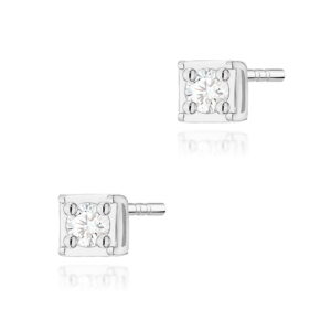 Kolczyki Diament 2 x 0,03ct