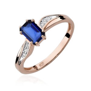 Pierścionek Szafir 0,60ct