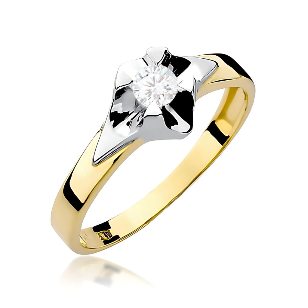 Pierścionek  Diament 0,23ct - widok 1