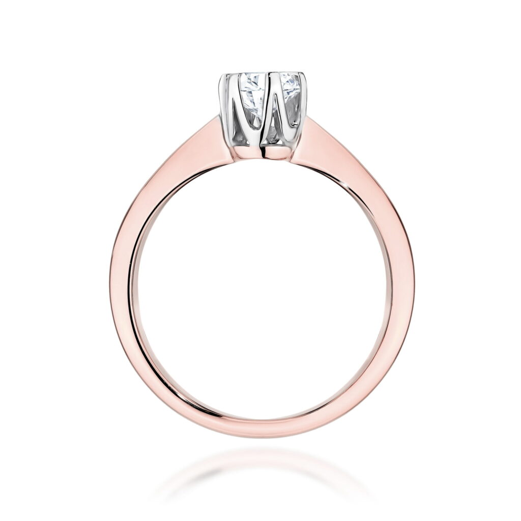 Pierścionek  Diament 0,40ct - widok 3