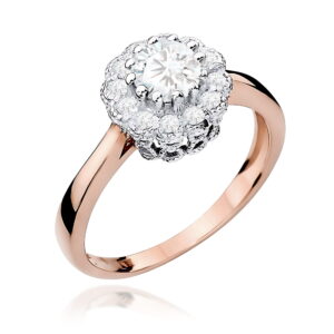 Pierścionek Diament laboratoryjny 0,50ct