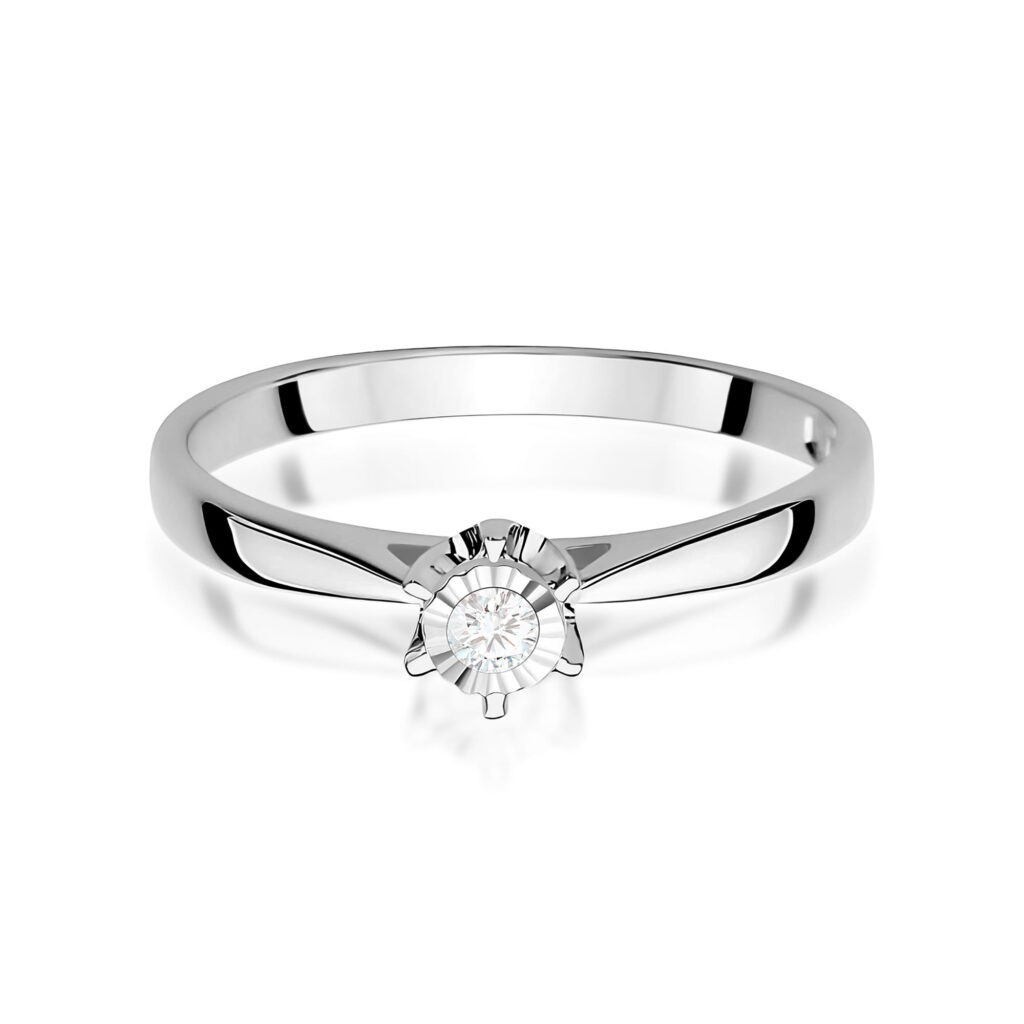 Pierścionek  Diament 0,05ct - widok 2