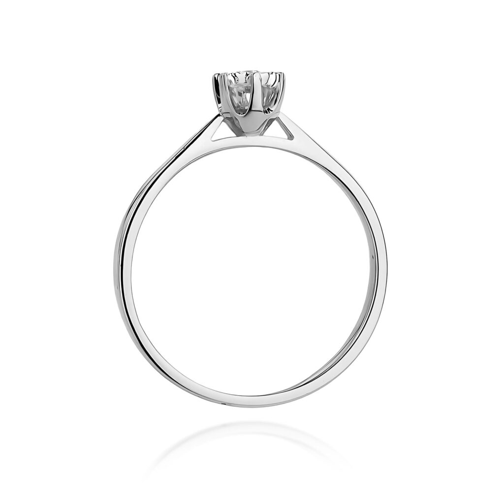 Pierścionek  Diament 0,05ct - widok 3