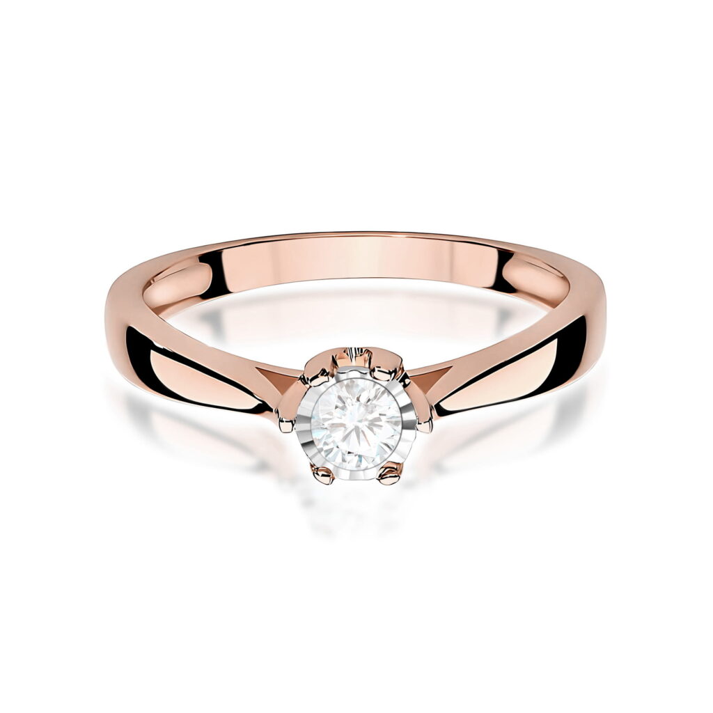 Pierścionek  Diament 0,20ct - widok 2