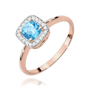 Pierścionek Topaz Swiss 0,70ct