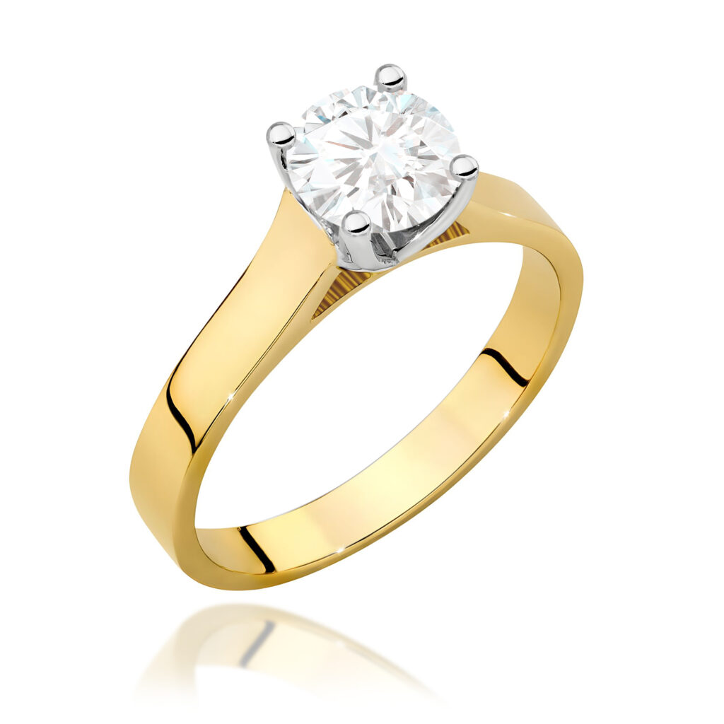 Pierścionek  Diament 1,00ct - widok 1