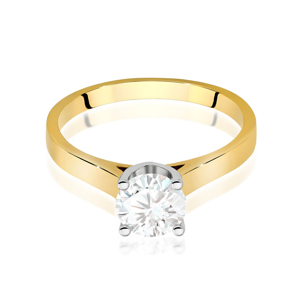 Pierścionek  Diament 1,00ct - widok 2