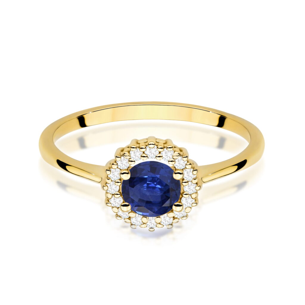 Pierścionek  Szafir 0,50ct - widok 2