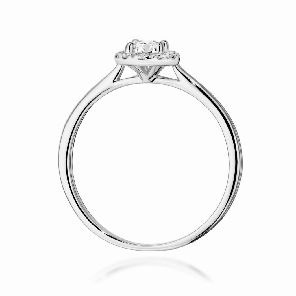 Pierścionek  Diament Laboratoryjny 0,30ct - widok 3