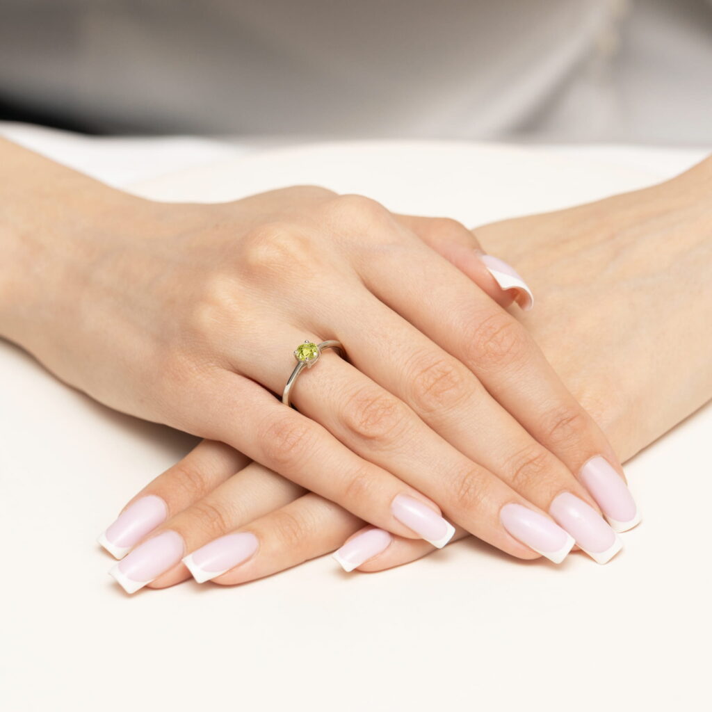 Pierścionek  Oliwin 0,60ct - widok 4