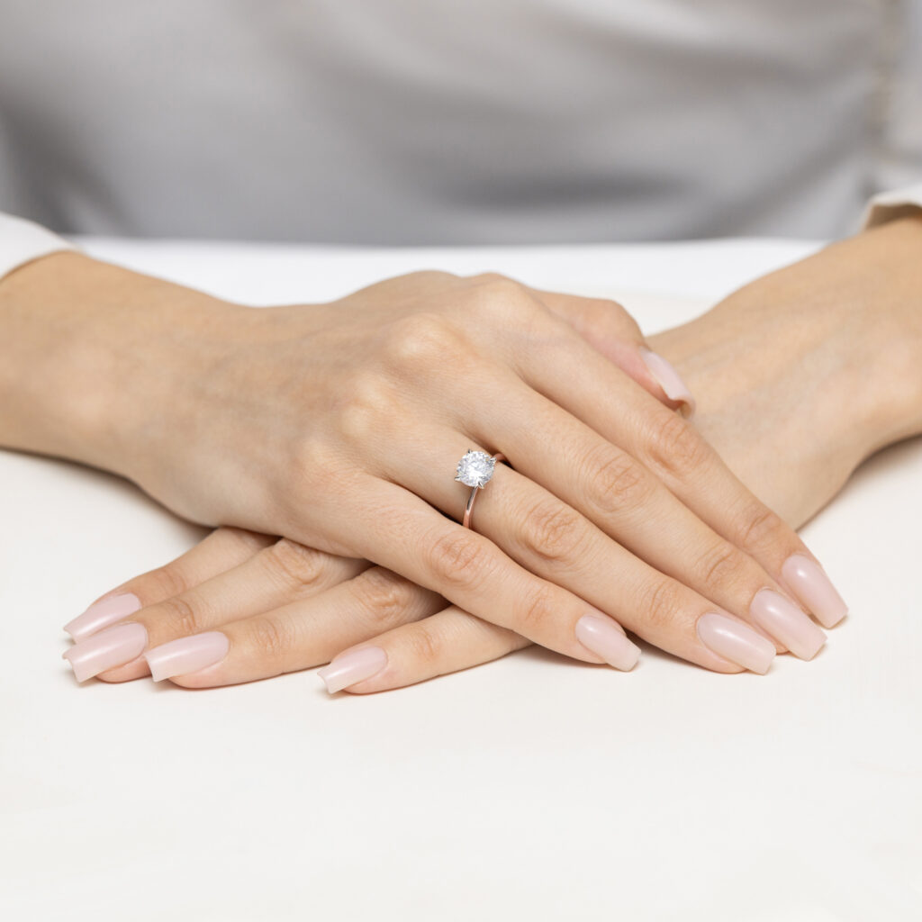 Pierścionek  Diament Laboratoryjny 2,00ct - widok 4