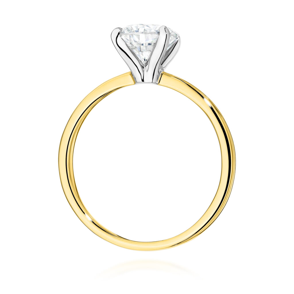 Pierścionek  Diament Laboratoryjny 1,50ct - widok 3