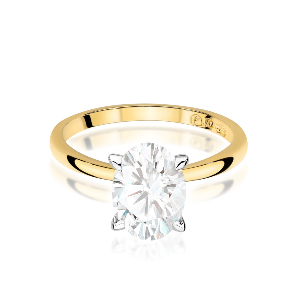 Pierścionek  Diament Laboratoryjny 1,50ct - widok 2