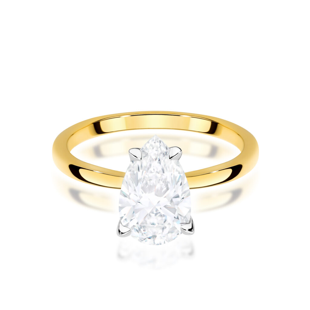 Pierścionek  Diament Laboratoryjny 1,50ct - widok 2