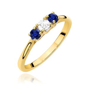 Pierścionek Diament 0,03ct