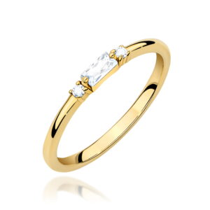 Pierścionek Diament 0,13ct