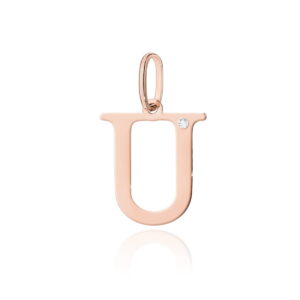 Zawieszka  Diament 0,005ct - litera U -