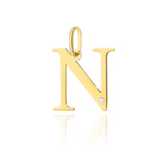 Zawieszka Diament 0,005ct - litera N -