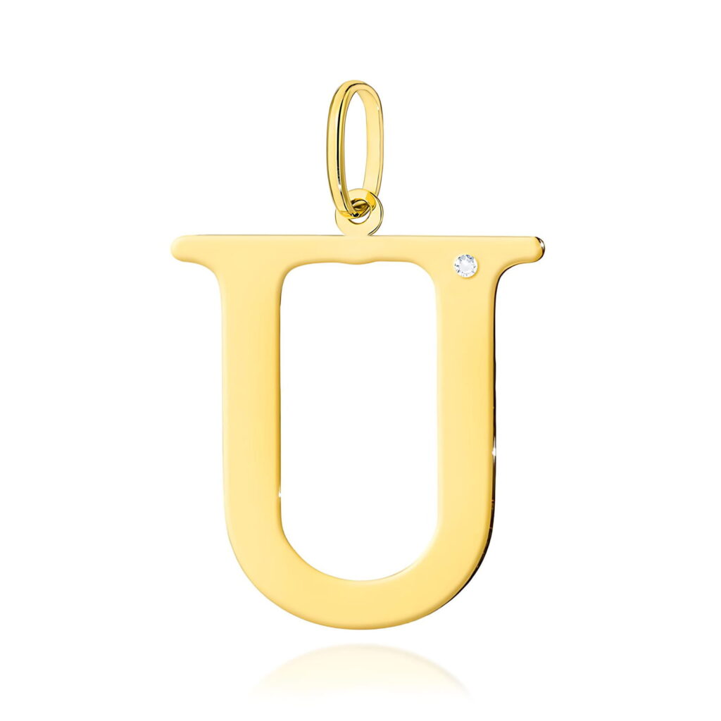 Zawieszka  Diament 0,005ct - litera U - - widok 1